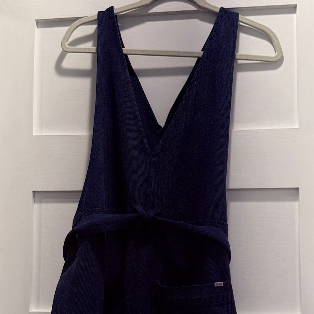 Alex Mill Ollie Cropped Denim Jumpsuit - Picture 5 of 7